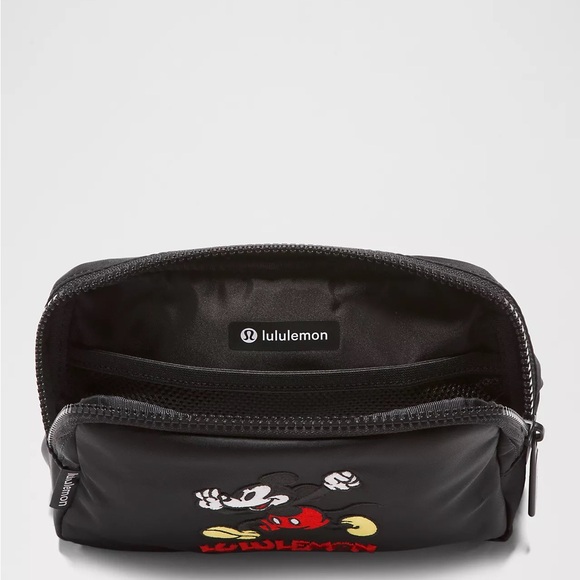 lululemon Black Mickey Mouse Waist Bag - Picture 3 of 6
